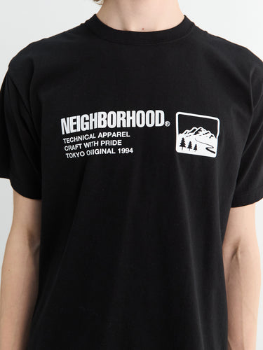 Neighborhood - NH. T-shirt SS-10 in Black