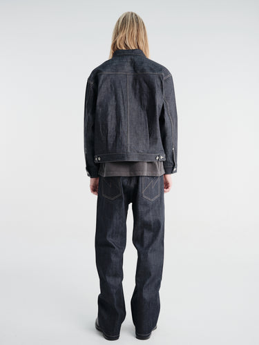 Neighborhood - Rigid Denim Type-2 Jacket in Indigo