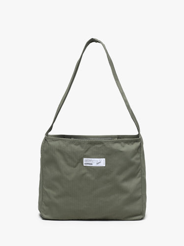 Neighborhood - HBT Newspaper Bag in Olive Drab