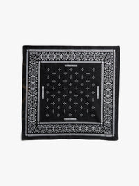 Neighborhood - Cross Pattern Bandana in Black