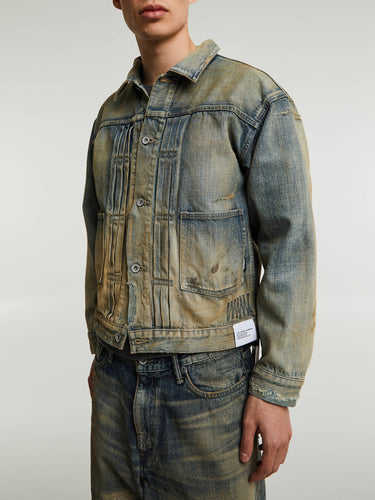 Neighborhood - Savage Denim Type-1 Jacket in Indigo