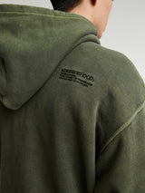 Neighborhood - Pigment Dyed Sweat Hoodie in Olive Drab