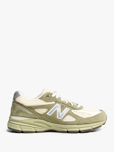 New Balance - Teddy Santis 990 Sneakers in Olive Leaf, Permafrost and Light Olive