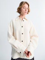 Studio Nicholson - Santini Overshirt in Chalk