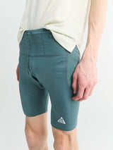 Nike - Lavaloops Half-Lenght Tights in Mineral Slate and Summit White