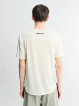 Nike - Solar Chase Short Sleeved Dri-Fit Top in Sea Glass and Summit White