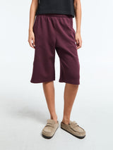 Nike - Shorts in Burgundy Crush and Sail
