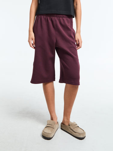 Nike - Shorts in Burgundy Crush and Sail