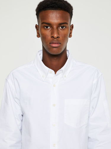 Noah - Oxford Shirt in White