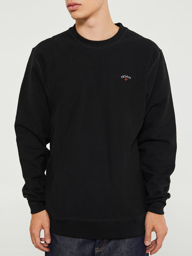 Noah - Classic Crewneck Sweatshirt in Black