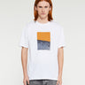 Norse Projects - Johannes Organic Waves Print T-Shirt in White
