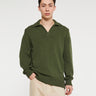 Norse Projects - Lasse Cotton Holiday Polo in Ivy Green