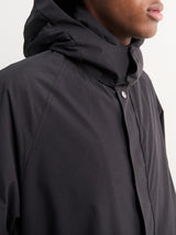 Norse Projects - Vargo 2.0 Gore-Tex Windstopper Hooded Raglan Mac Jacket in Black