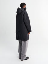 Norse Projects - Vargo 2.0 Gore-Tex Windstopper Hooded Raglan Mac Jacket in Black