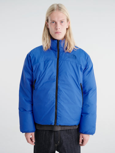 The North Face - Men's Pertex Nuptse Reversible Jacket in Blue TNF Black