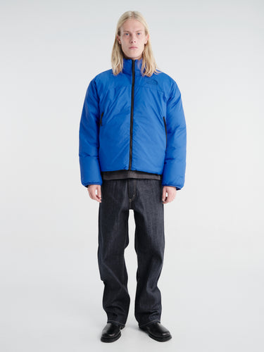 The North Face - Men's Pertex Nuptse Reversible Jacket in Blue TNF Black