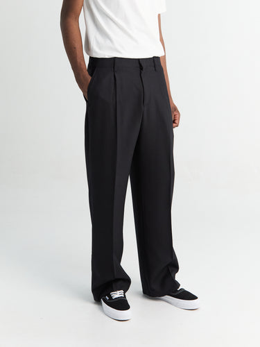Our Legacy - Borrowed Chino in Black Panama Wool