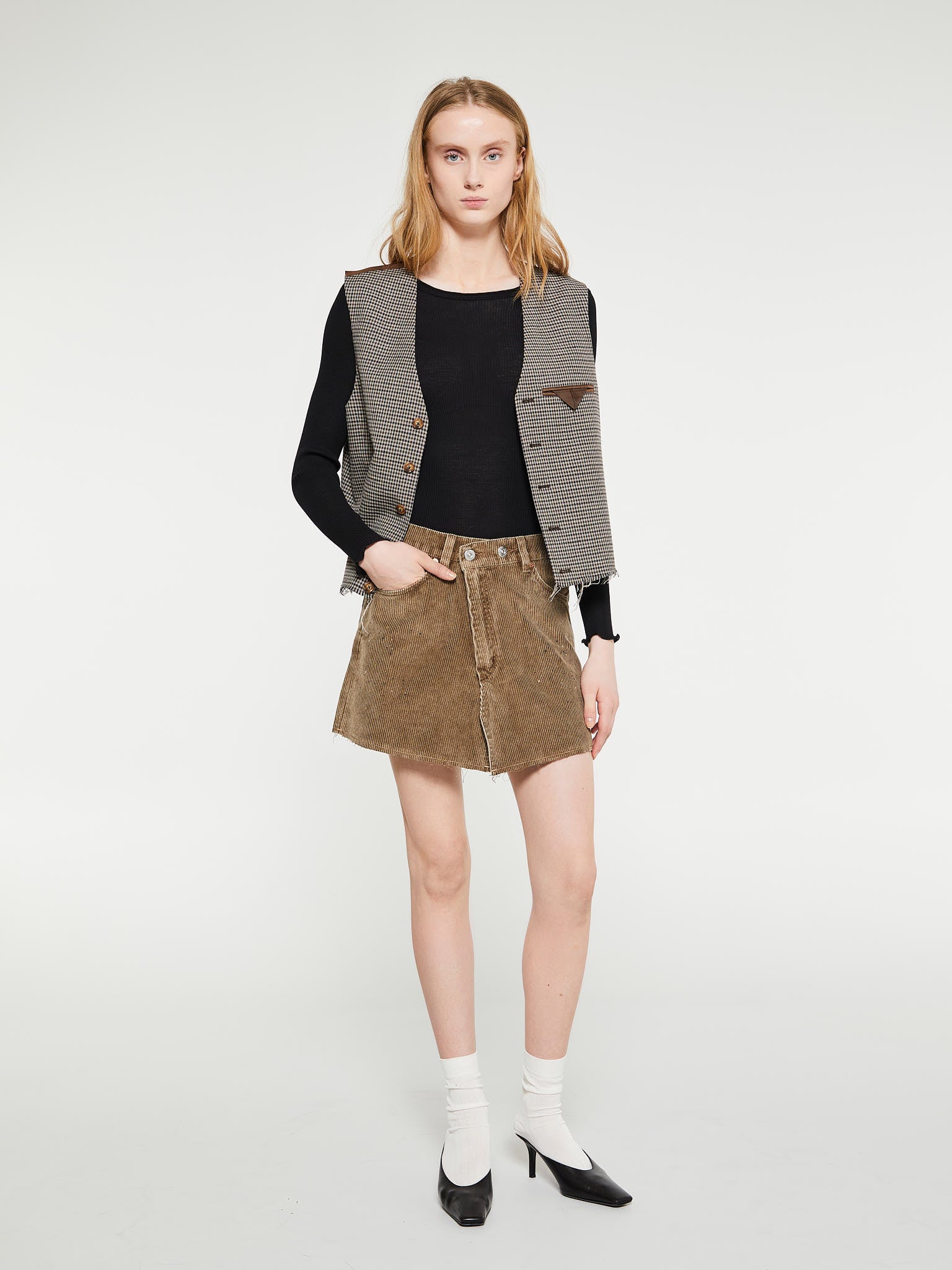 Our Legacy - Cover Skirt in Brown