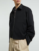 Our Legacy - Mini Jacket in Black Worsted Wool