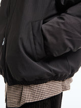 Our Legacy - Avenue Puffa Jacket in Churchill Stripe Membrane Wool