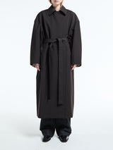 Our Legacy - Court Coat in Churchill Stripe Membrane Wool