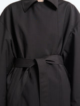 Our Legacy - Court Coat in Churchill Stripe Membrane Wool