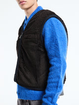 Our Legacy - Top Vest in Profound Brown Mammoth Cord