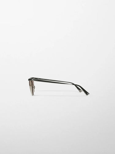 Phoebe Philo - Mono Metal Sunglasses in Palladium