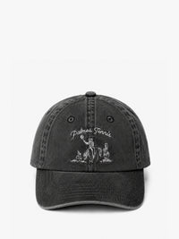 Palmes - Western 6-Panel Cap in Charcoal