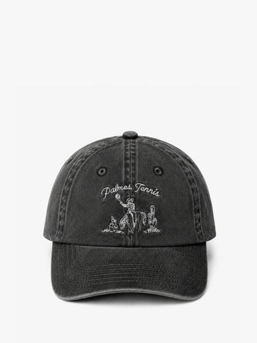 Palmes - Western 6-Panel Cap in Charcoal