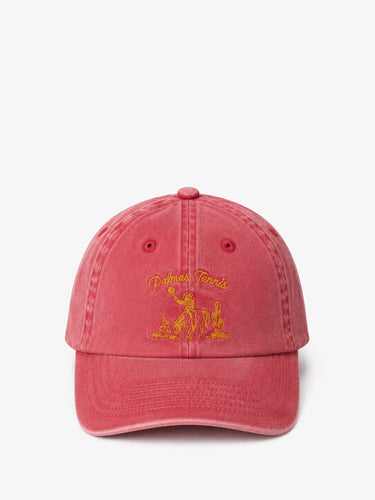 Palmes - Western 6-Panel Cap in Red