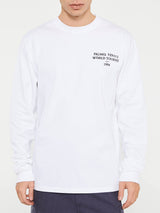Palmes - Tourney Longsleeve T-Shirt in White