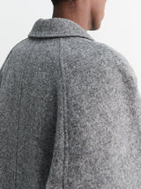 Palmes - Heritage Wool Coat in Grey