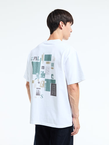 Palmes - Scatter Pocket T-Shirt in White