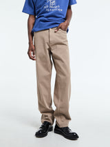 Palmes - Coarse Trousers in Fossil