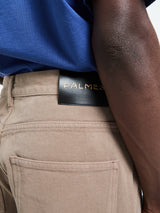 Palmes - Coarse Trousers in Fossil