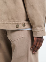 Palmes - Forever Zip Jacket in Fossil