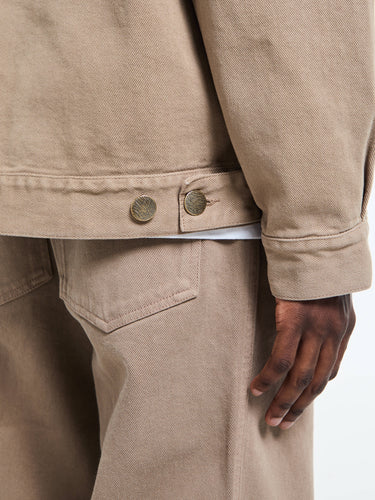 Palmes - Forever Zip Jacket in Fossil