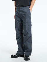 Palmes - Ripstop Cargo Trousers in Charcoal