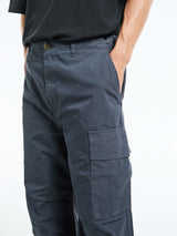 Palmes - Ripstop Cargo Trousers in Charcoal