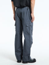 Palmes - Ripstop Cargo Trousers in Charcoal