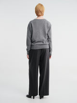 Dunst - Winter Flannel Slacks in Charcoal Grey
