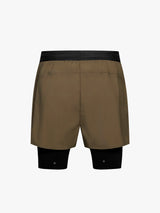 Pas Normal Studios - T.K.O. Balance 2-in-1 Shorts in Dark Stone