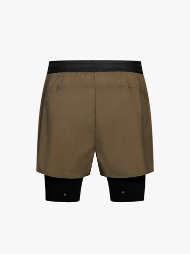Pas Normal Studios - T.K.O. Balance 2-in-1 Shorts in Dark Stone
