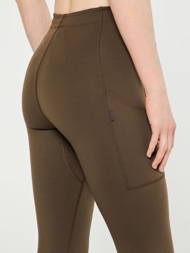 Pas Normal Studios - Women's Balance Long Tights in Dusty Brown