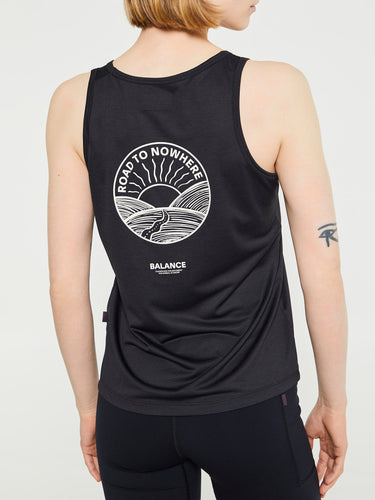 Pas Normal Studios - Women's Balance Sleeveless Top in Black