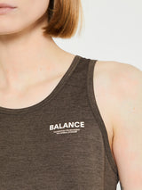 Pas Normal Studios - Women's Balance Sleeveless Top in Dusty Brown