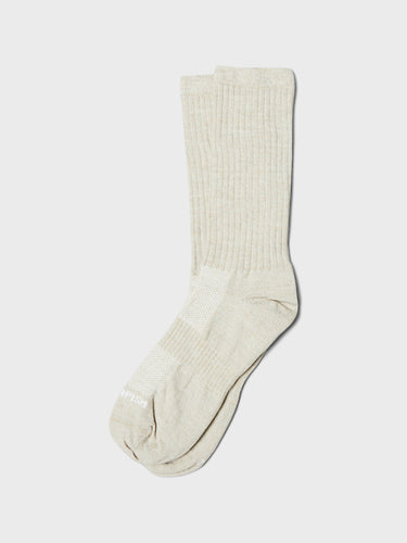 Pas Normal Studios - Escapism Melange Socks in Cream