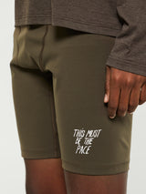 Pas Normal Studios - Balance Short Tights in Dusty Brown