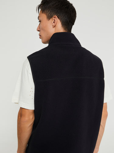 Pas Normal Studios - Off-Race Fleece Vest in Black